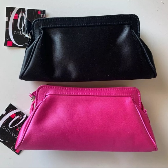 Caboodles Pink And Black Bow 2 makeup cases Set - Picture 3 of 10